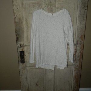 Lou & Grey Zip Back Sweatshirt Top Size XL (JJ-11)